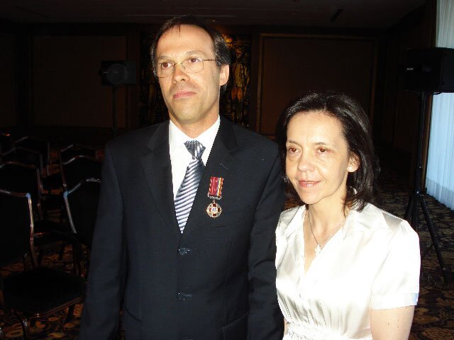 Інавгурація проспекту України у Лісабоні, зустріч Президента України В. Ющенка з громадою