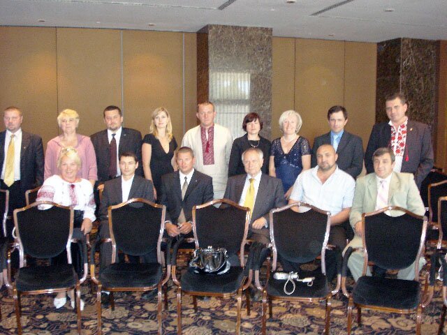 Інавгурація проспекту України у Лісабоні, зустріч Президента України В. Ющенка з громадою