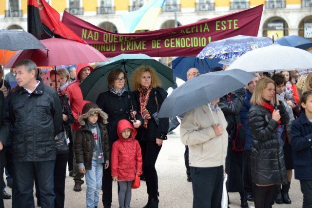 Вшанування жертв Голодомору в Україніі, Лісабон