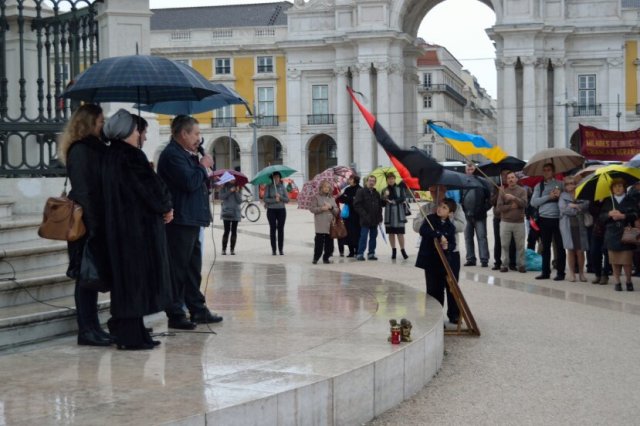 Вшанування жертв Голодомору в Україніі, Лісабон