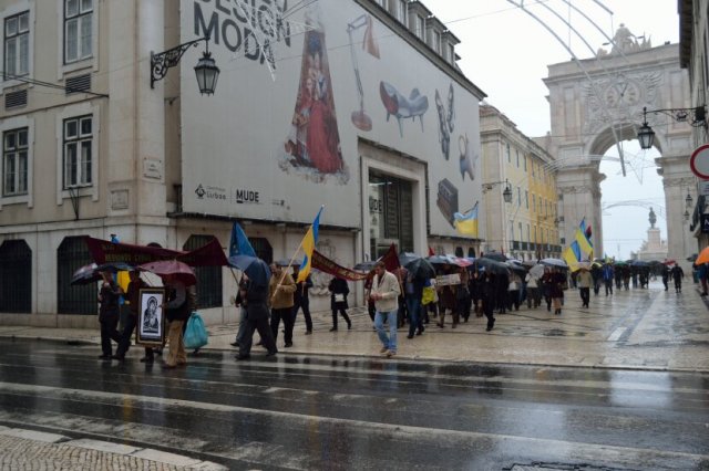 Вшанування жертв Голодомору в Україніі, Лісабон