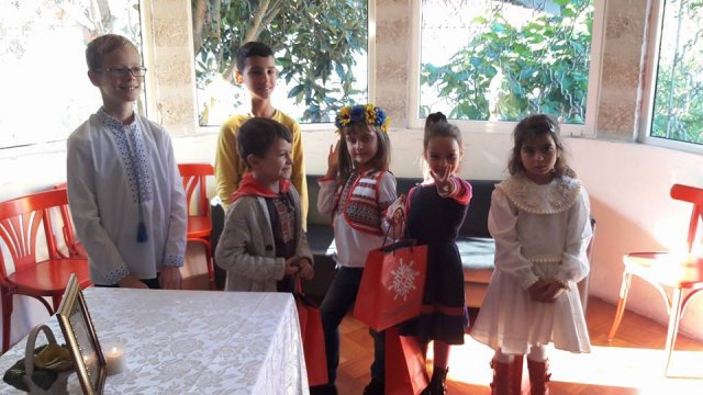 Свято Миколая в д/ю центрі "Соняшник" м. Аґеда