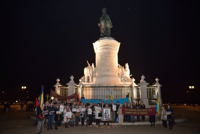 Українці у Лісабоні вшанували пам'ять жертв Голодомору 1932-33 рр. в Україні