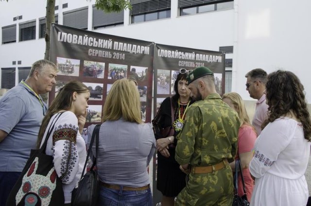 Зустріч з ветеранами російсько-української війни