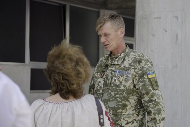 Зустріч з ветеранами російсько-української війни