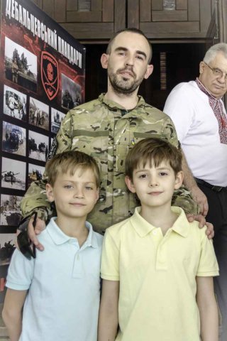 Зустріч з ветеранами російсько-української війни