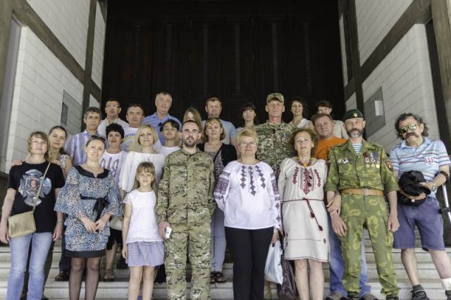 Зустріч з ветеранами російсько-української війни