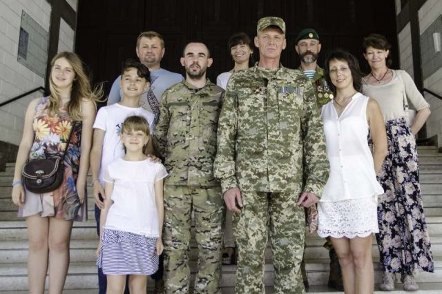 Зустріч з ветеранами російсько-української війни