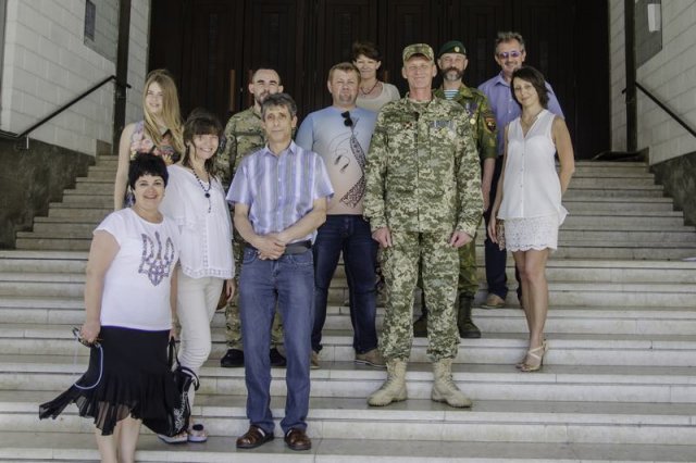 Зустріч з ветеранами російсько-української війни