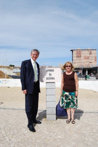 Візит Президента СКУ, Євгена Чолія до Португалії